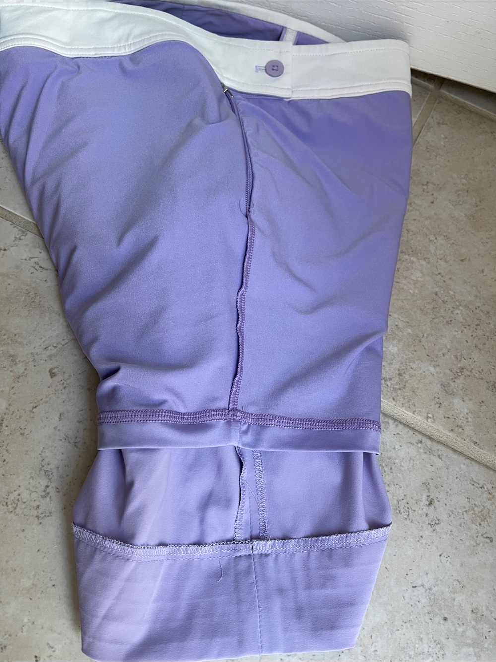 Polo by Ralph Lauren Lilac Golf Skort with White Trim - Picture 6 of 10